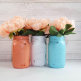 A set of cans for flowers - A set of cans for flowers