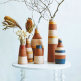 Set of vases with stripes - Set of vases with stripes