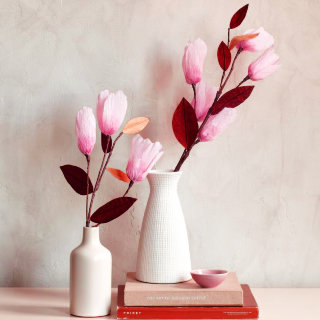 Vase with Magnolia 